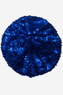 Vintage Blue Sequined Beret image 0