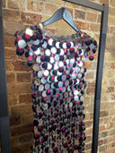 Paco Rabanne Sequin Chain Mail Mini Dress image 7