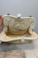 Cordé-Bead Creme Beaded Bag image 2