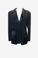 Moschino Sequin City Scape Blazer