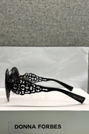 Dolce & Gabbana Black Round Sunglasses image 1