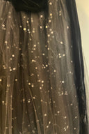 Vintage Lanvin Boutique Strapless Tulle Midi Dress image 3