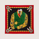 Moschino Cotton Waistcoat Image Kerchief