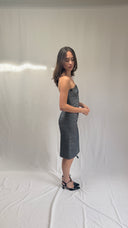Christian Dior Boutique  by John Galliano Miss Diorella Strapless Corset Dress
