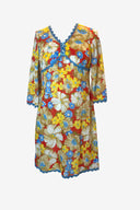 Vintage 1980's Floral House Dress image 0