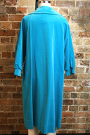 Unbranded Blue Velvet Opera Coat image 1