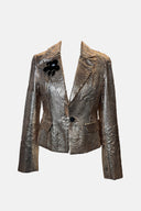 Alex Perry Sequin Blazer w/ Brooch image 0