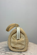 Cordé-Bead Creme Beaded Bag image 1