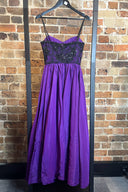 Jean-Louis Scherrer Paris Purple Couture Gown image 2