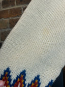GJÆRUM, LARVIK Handmade 100% Pure Wool Cardigan image 4