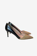 SJP by Sarah Jessica Parker Two Tone Pointed Toe Pumps