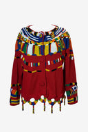 Vintage Michael Simon Beaded Cardigan image 0