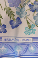 Hermes Carre 90 "Oeilletes Sauvages" Vintage Silk Scarf image 1
