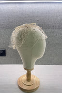 White Net Fascinator image 1