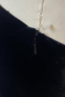 Ralph Lauren Black Velvet Sheath Maxi Dress image 5