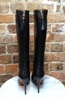 Gucci Platform Leather Boots image 1