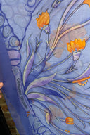 Hermes Ceramique Ottomane Silk Chiffon Scarf image 6