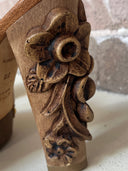 Miu Miu Wooden Carved Clogs