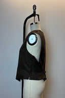 Aquasculum Brown Wool Vest image 1