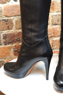 Gucci Platform Leather Boots image 2