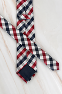 Checked Silk Tie