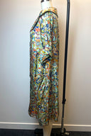 Erna Paisley Print Silk House Coat image 1