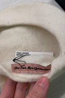 The Two Mrs Grenvilles Cream Beret with Rhinestones image 3