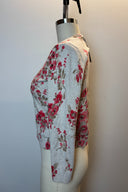 Croft & Barrow Floral Cardigan image 2