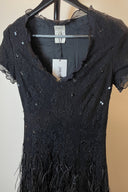 Feraud Black Vintage Cocktail Dress image 1