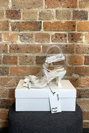 Zimmermann Floral Detail Strappy Heels Size 38 image 3