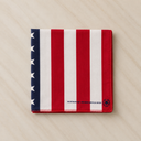 Vintage American Flag Cotton Scarf