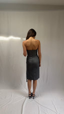 Christian Dior Boutique  by John Galliano Miss Diorella Strapless Corset Dress