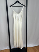 Vintage Lace Buttoned Detail Slip Dress