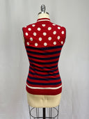Zishen Sports Patterned Zip Vest