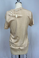 Rock Stars Never Die Distressed T-Shirt