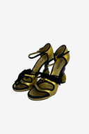 Prada S/S 2008 Fairy Collection Sculptural Flower Heel Sandals