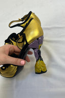 Prada S/S 2008 Fairy Collection Sculptural Flower Heel Sandals