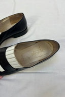 Vintage Beltrami Italian Made Bi-colour Penny Loafers