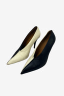 Marni Bi-Colour Leather Pumps