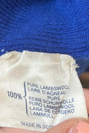 Pringle for Weiss Royal Blue 100% wool cardigan