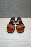 Neous Slide with Acrylic Ball Heel