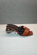 Neous Slide with Acrylic Ball Heel