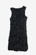 BCBG MAXAZRIA Black Petal Mini Dress