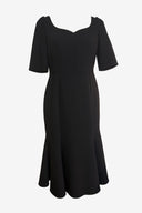 Vintage Dolce & Gabbana Fluted Midi Dress