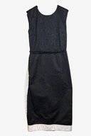 Comme Des Garcons Floral Jacquard Midi Dress