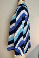 Collared Multi Blue Shirt