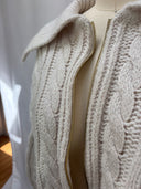 Zimmermann Cable Knit Quarter Zip