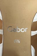 Gabor White Leather Heels