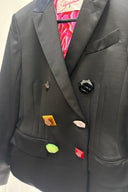 Schiaperelli PreFall 2019 Gemstone Blazer