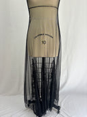 Black Sheer Maxi Dress